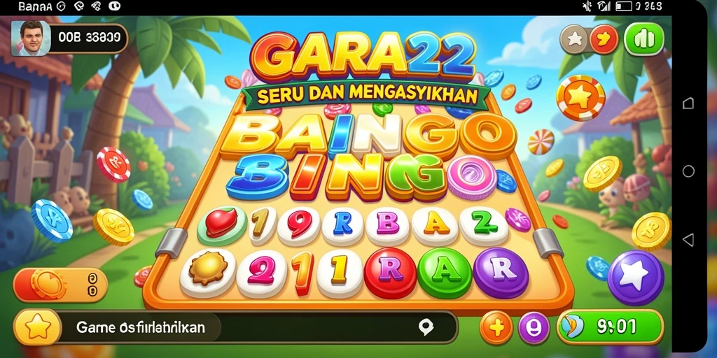 Tampilan gameplay BARA22 yang seru dan interaktif.