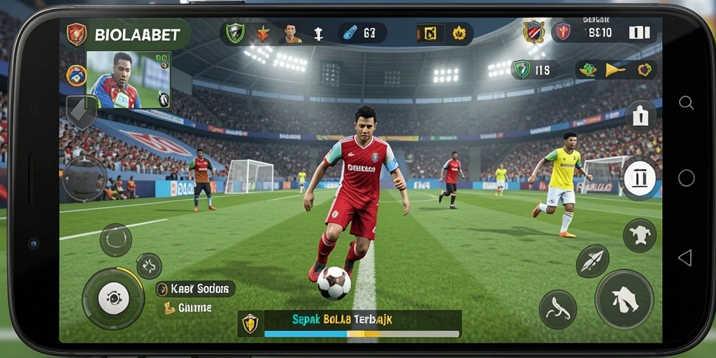 Tampilan gameplay seru dalam BIOLABET yang memukau.