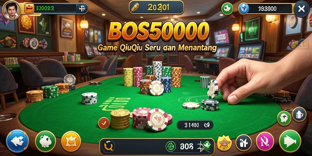 Tampilan gameplay seru dan interaktif dalam BOS5000.