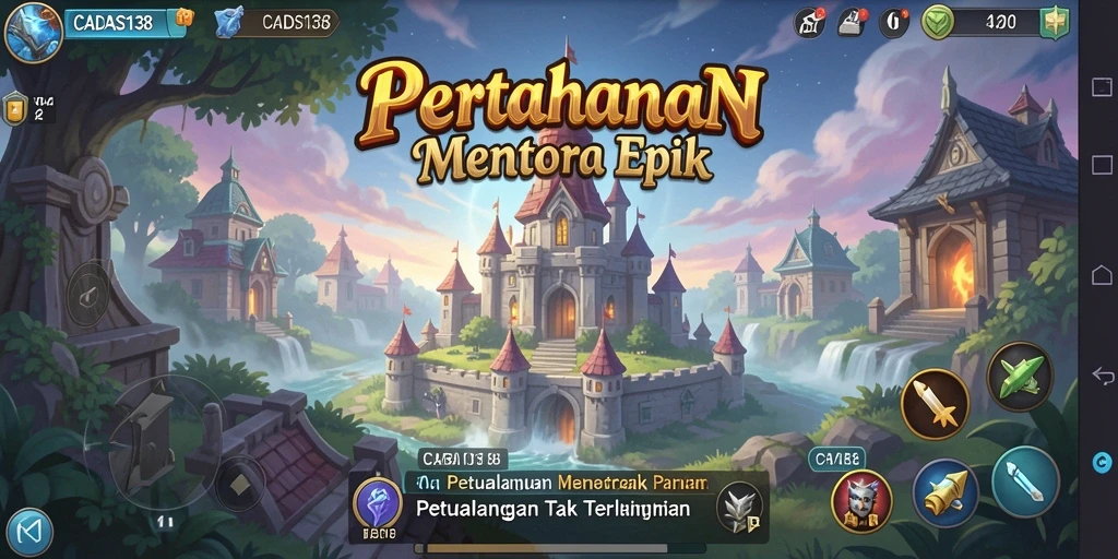 Tampilan menara yang memukau dan aksi pertempuran seru dalam CADAS138.