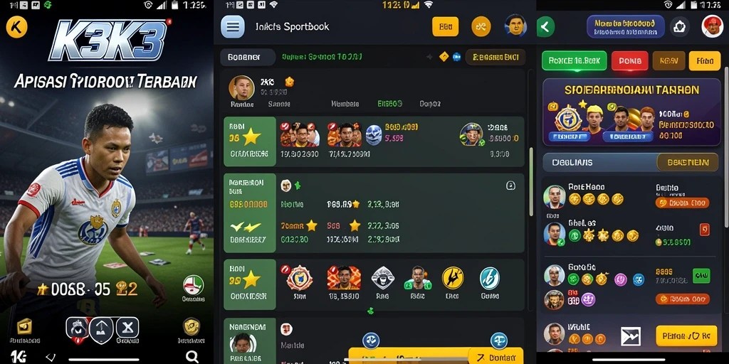 Tampilan gameplay K3K3 yang menarik dan interaktif.