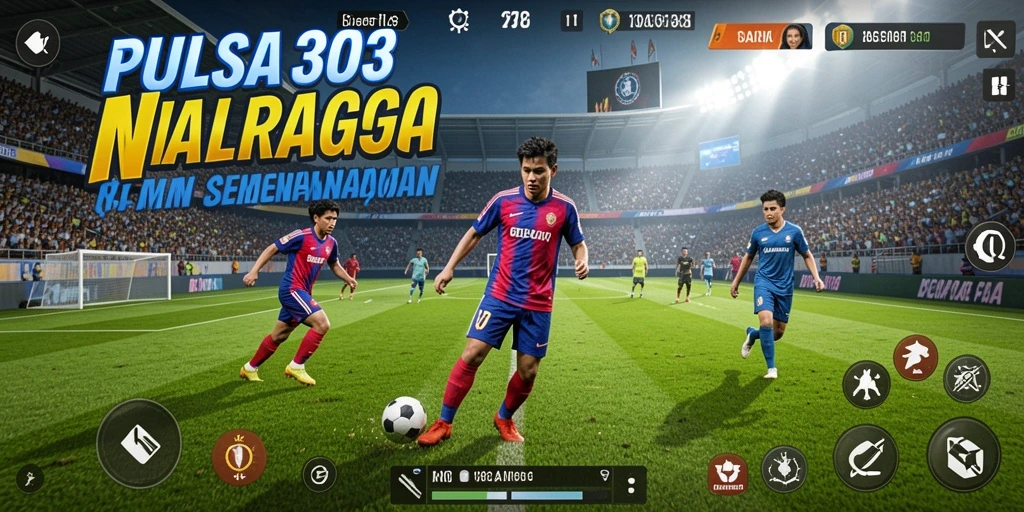 Tangkapan layar dari gameplay seru di PULSA303 yang menunjukkan aksi olahraga.