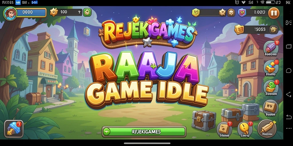 Tangkapan layar gameplay <strong>REJEKIGAMES</strong> memperlihatkan keseruan dalam mengumpulkan sumber daya.