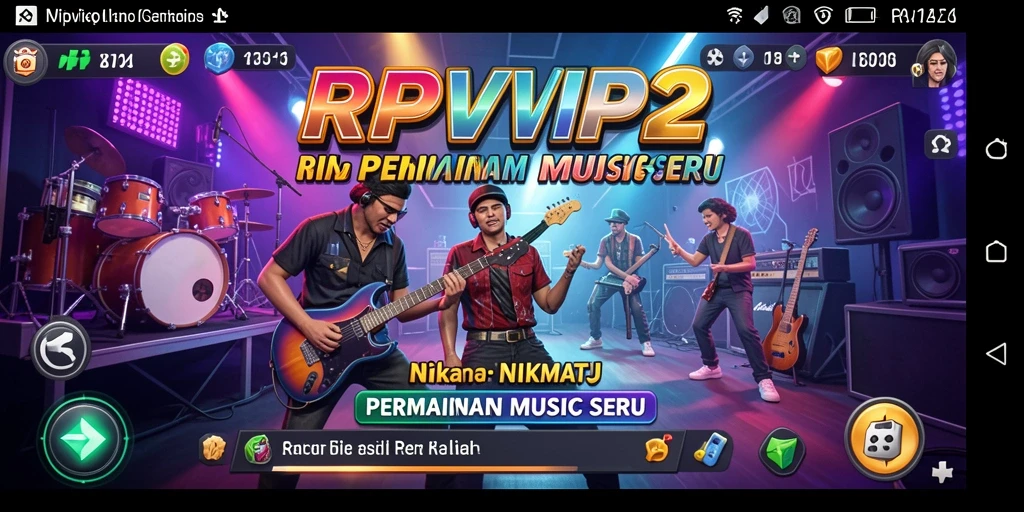 Tampilan gameplay RPVIP2 yang seru dan interaktif.