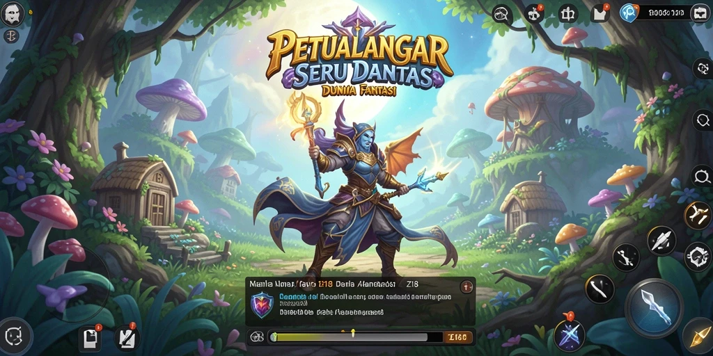Tampilan gameplay Z18 yang menarik dan penuh petualangan.